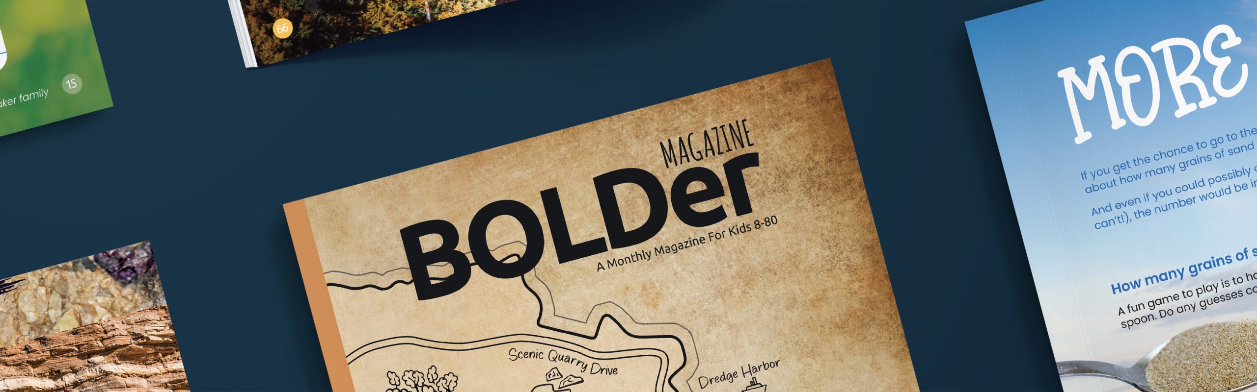 bolder magazine, monthly magazine, more island